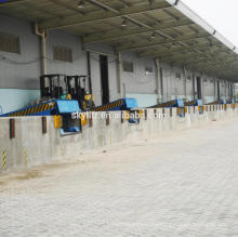 warehouse loading dock leveler and dock ramp